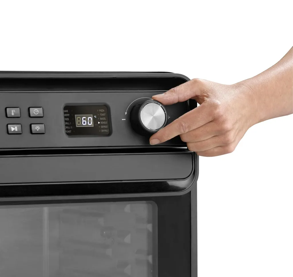 Heißluftfritteuse Air Fry Chef 1700, 22 Liter Garraum.
