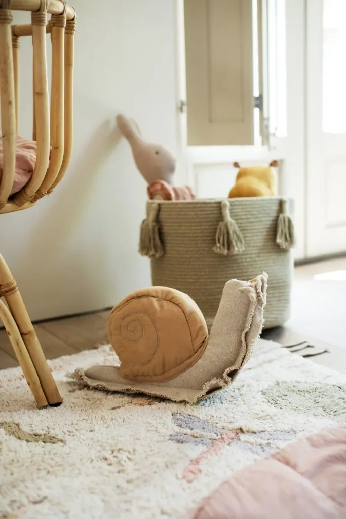 Lorena Canals Kopfkissen, dekoratives kissen - Lazy Snail