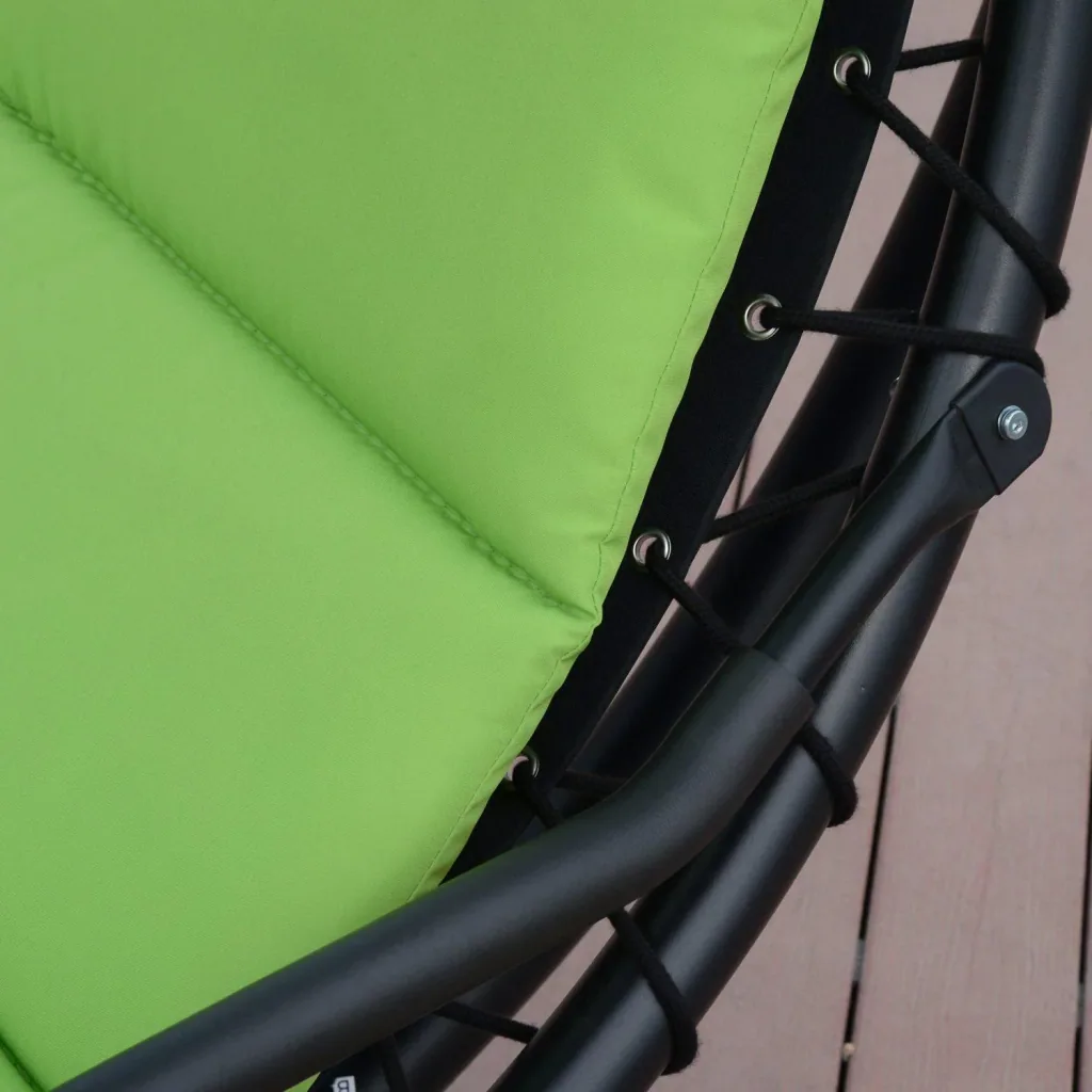 Schwingliege mit Sonnenschutz