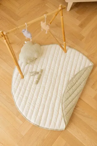 Lorena Canals Waschbarer Teppich, Spielteppich - Bamboo Leaf, 100 cm