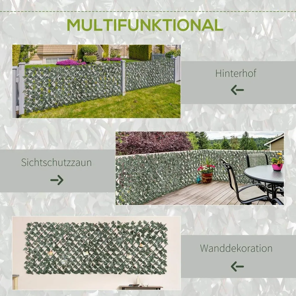 Gartentisch - Metall - Grau - 40 x 40 x 50 cm