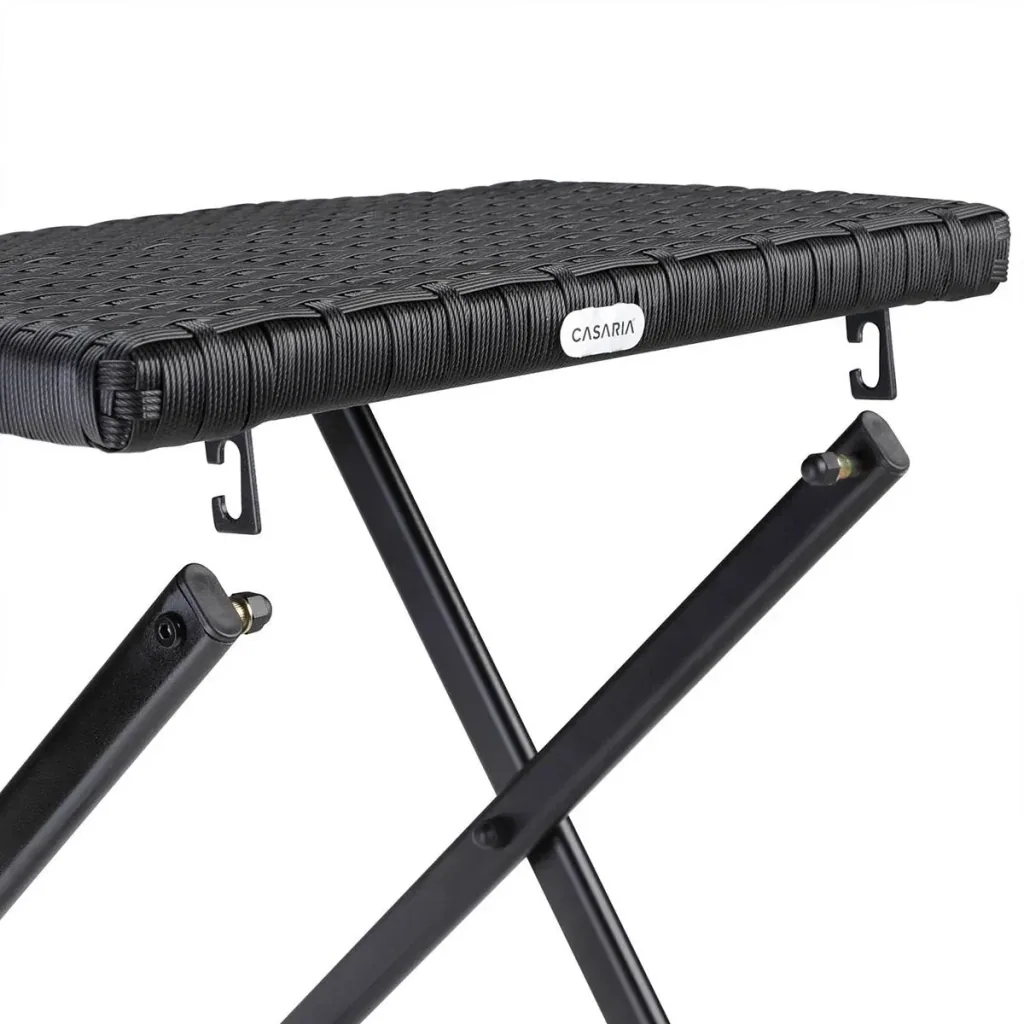 Klapphocker Rom 3in1 - Schwarz