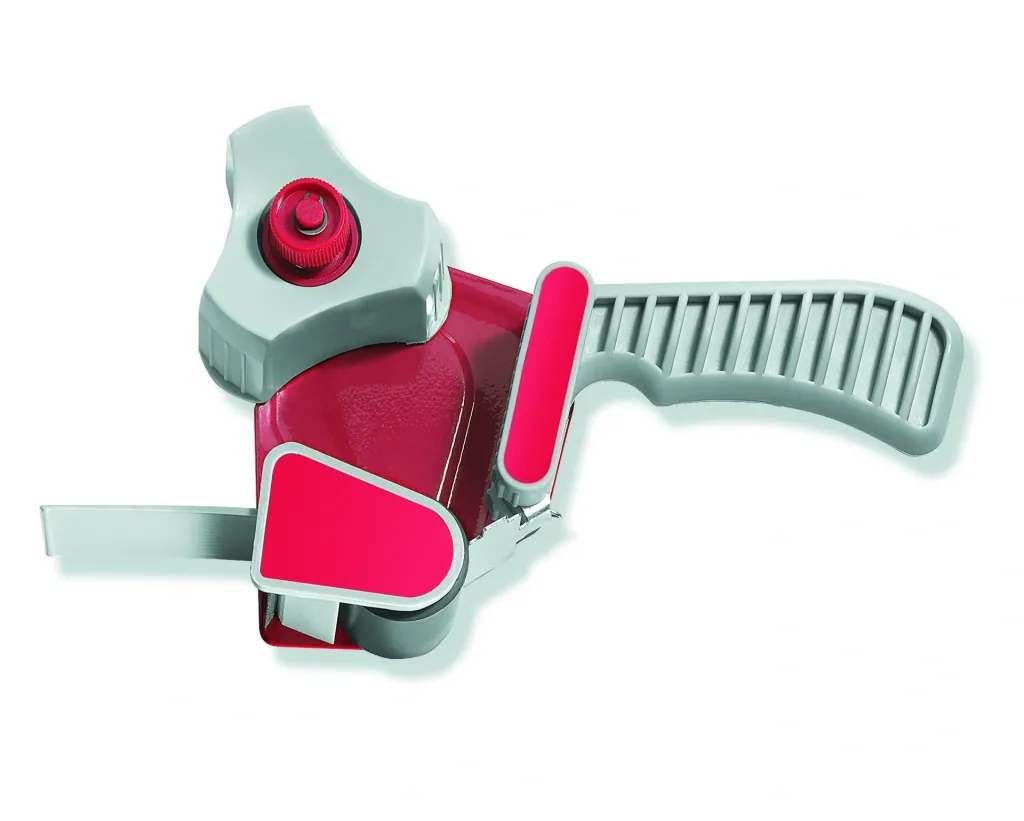 Handabroller mit Metallgehäuse, für Rollen bis 50 mm Breite