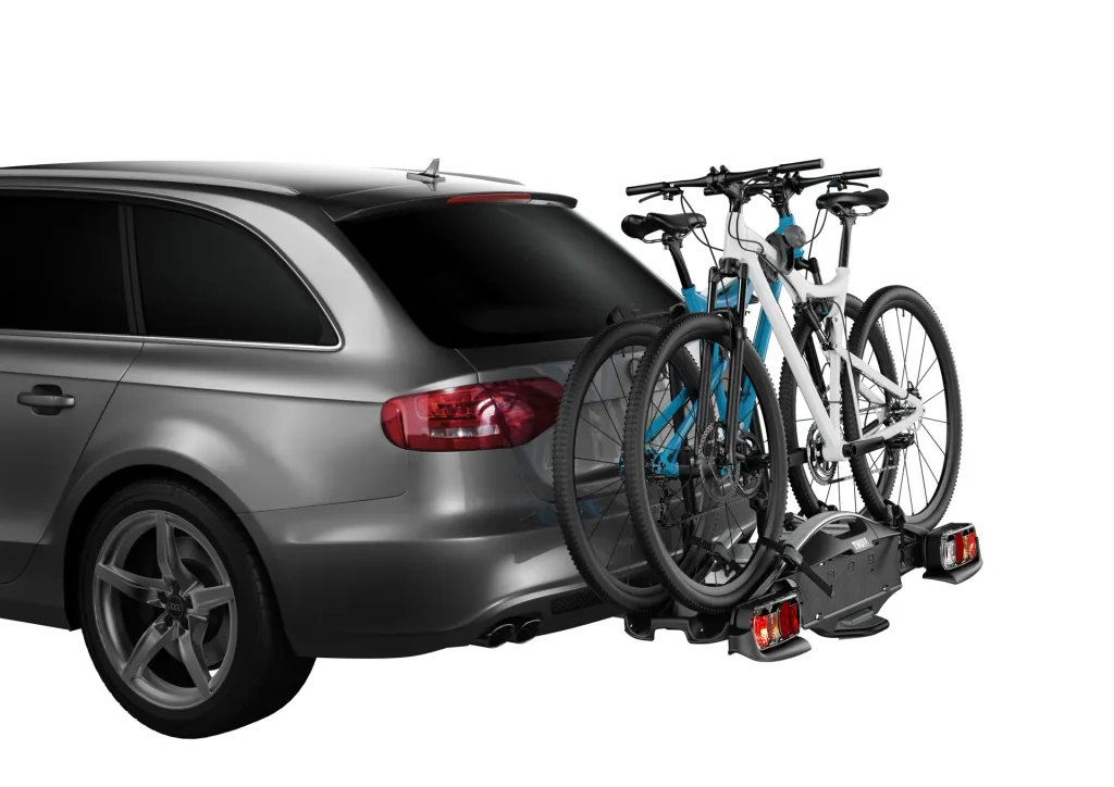 VeloCompact 924 für 2 Fahrräder, Eigengewicht 14,2 kg, vormontiert, kein Werkzeug erforderlich, Modell 2016