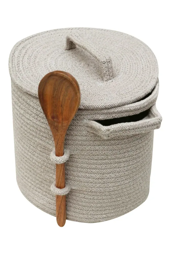 Lorena Canals Spielzeugkorb, Spielkorb - Little Chef, 21 x 21 cm