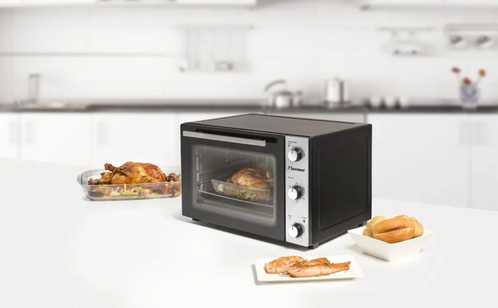Grill-Backofen mit Drehspieß, Umluftfunktion, 31 Liter, 1500 Watt