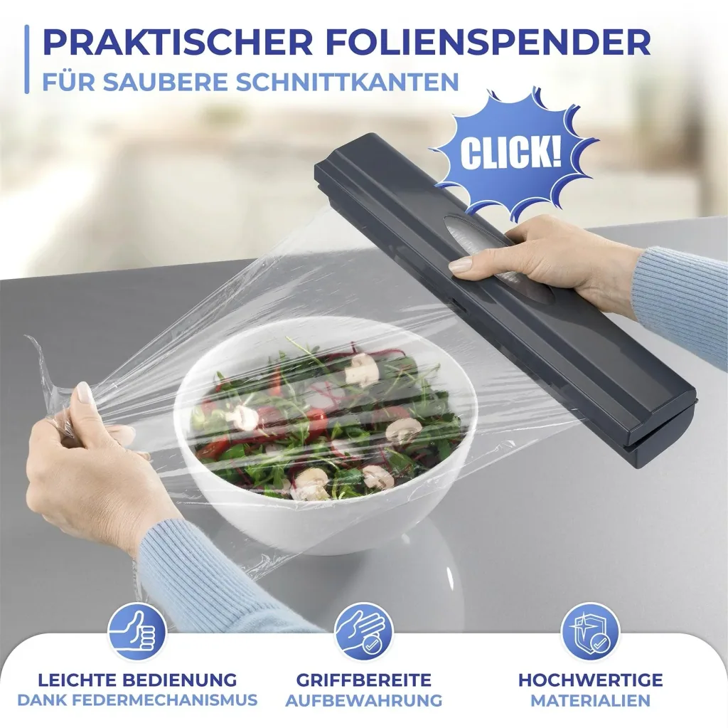 Folienspender "Perfect Cutter", Anthrazit