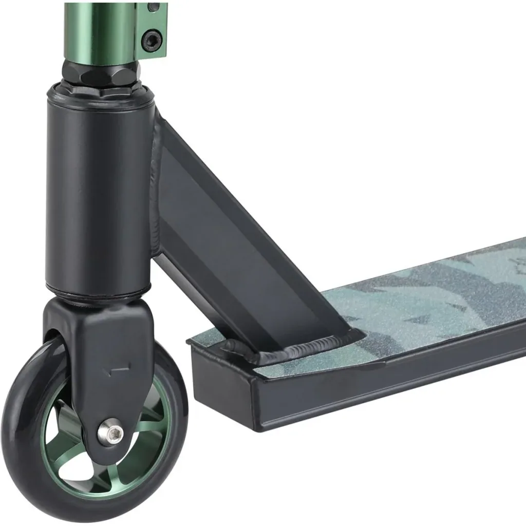 Premium Stunt Scooter - Camouflage / Grün - ABEC 9 - Aluminium