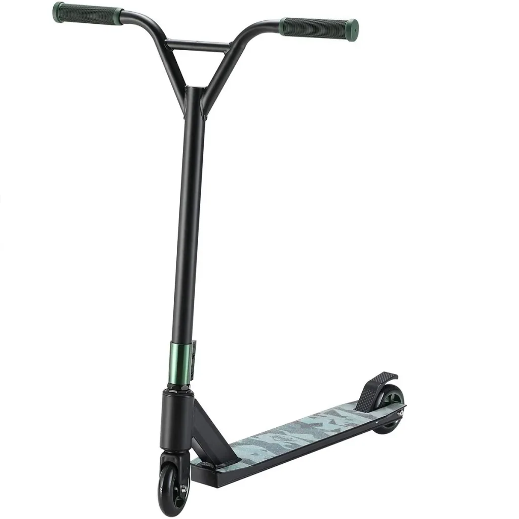 Premium Stunt Scooter - Camouflage / Grün - ABEC 9 - Aluminium