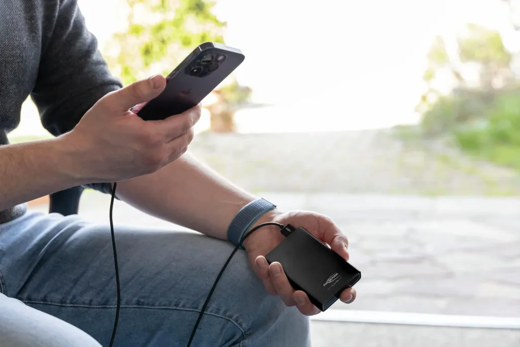 Powerbank 10000 PS222PD, Quick Charg 3.0 und Huawei Supercharge - schwarz