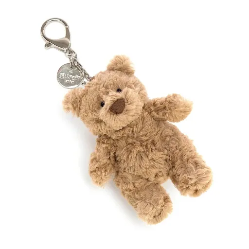 Jellycat Bartholomew - Baby Schlüsselanhänger, Bear Bag Charm
