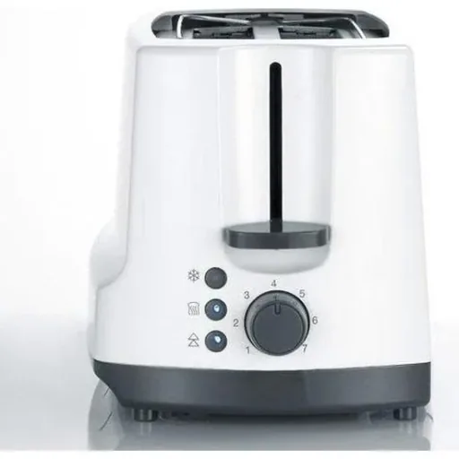 Toaster Langschlitz - geeignet für 4 Scheiben Brot - 1400 Watt - Silber