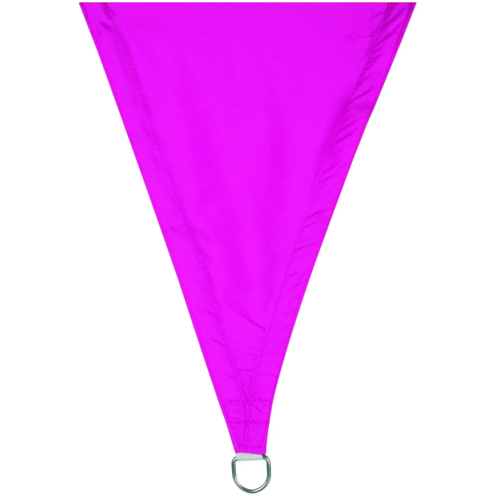 sonnensegel - dreieckig - 3.6 x 3.6 m x 3.6 m - fuchsia
