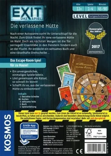 EXIT - Die verlassene Hütte
