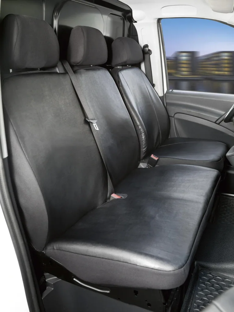 Passform Sitzbezüge - Kunstleder für Einzelsitz & Doppelbank für Mercedes Vito W639 & Viano W639 ab BJ 06/2003 - 05/2014