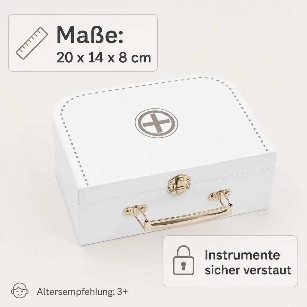 Kids Concept Spielzeug Arztkoffer weiss