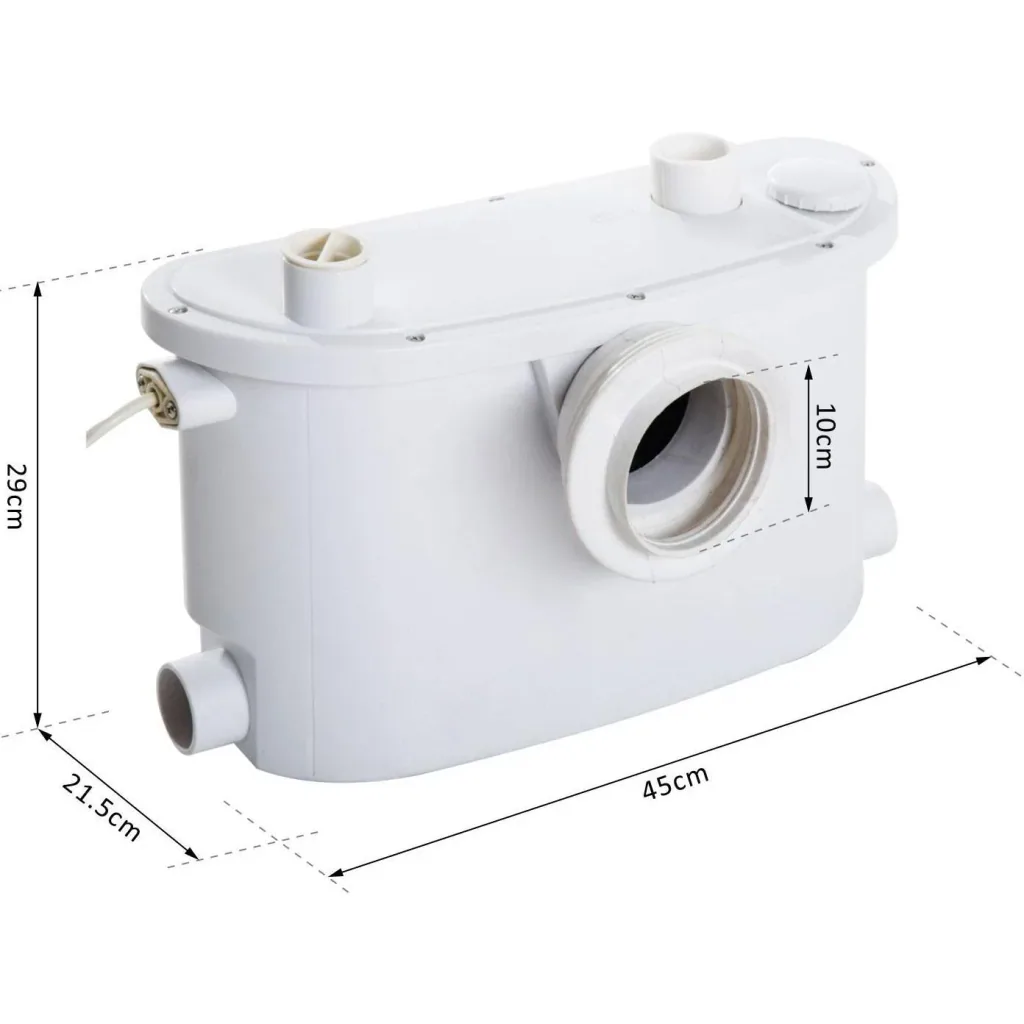 Hebeanlage Abwasserpumpe für WC Dusche 400W