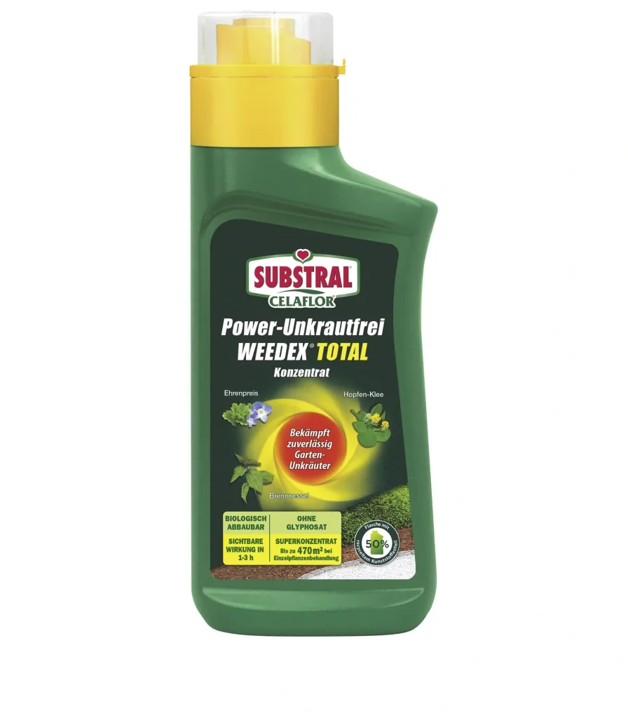 Akku-Sprühgerät Li-Ionen 8L GM ALS + Unkrautfrei Weedex Total 380 ml + Sprühschirm 2er Set