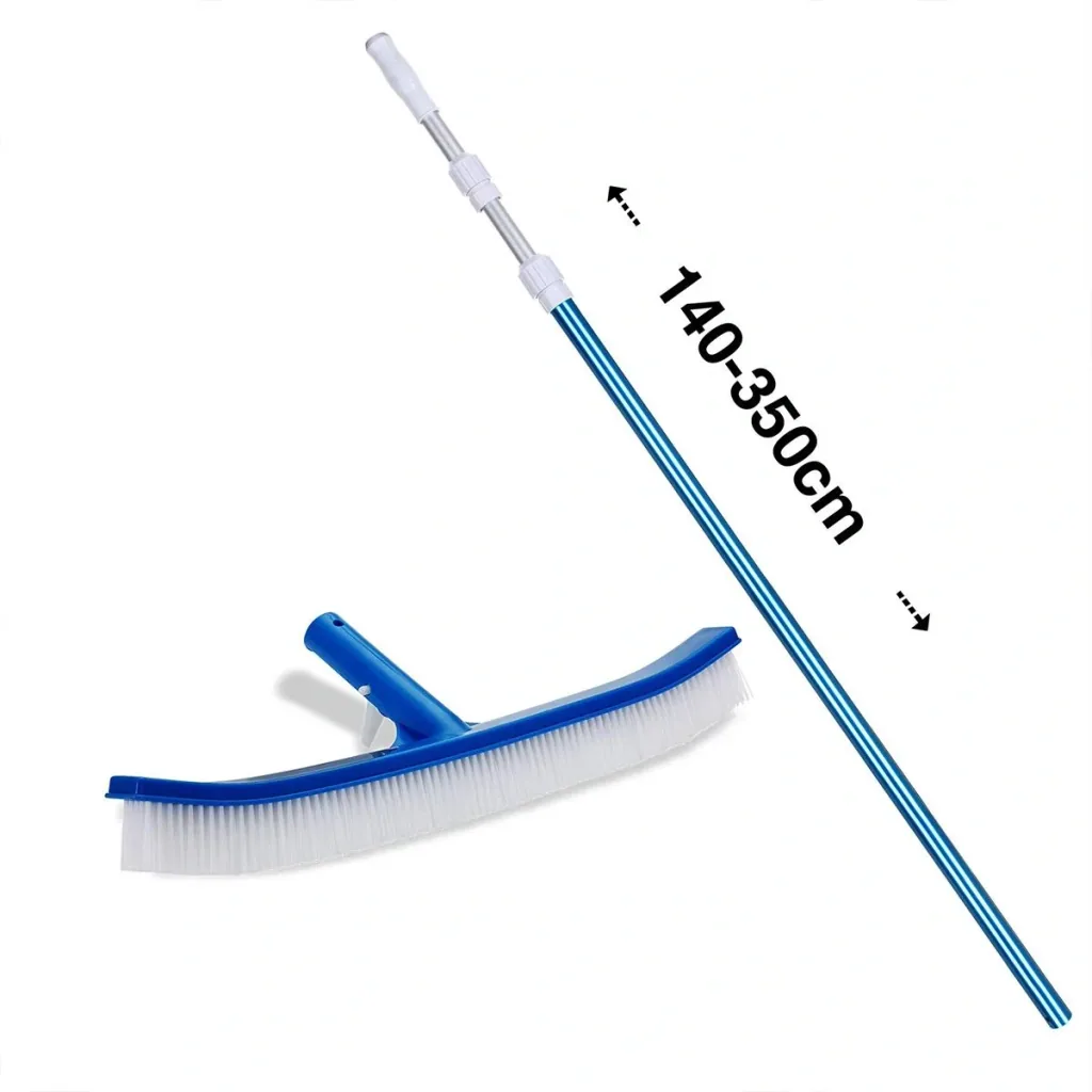 Poolreinigungsset 8-teilig inkl. Teleskopstiel, Wasserthermometer und vieles mehr