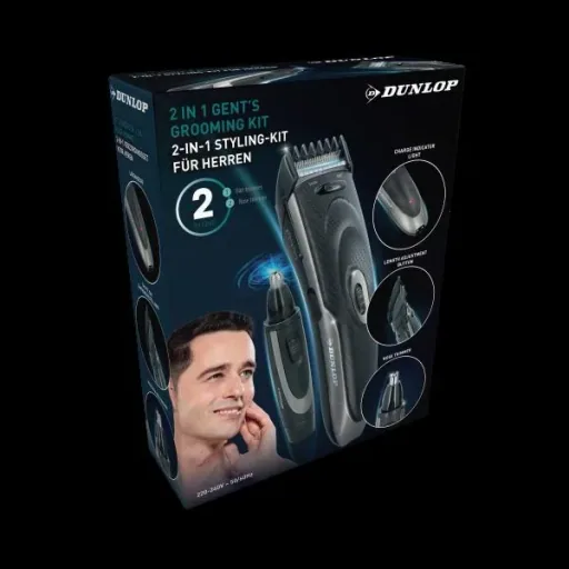 Akku-Haarschneider und Nasen/Ohr-Haarschneider 2in1