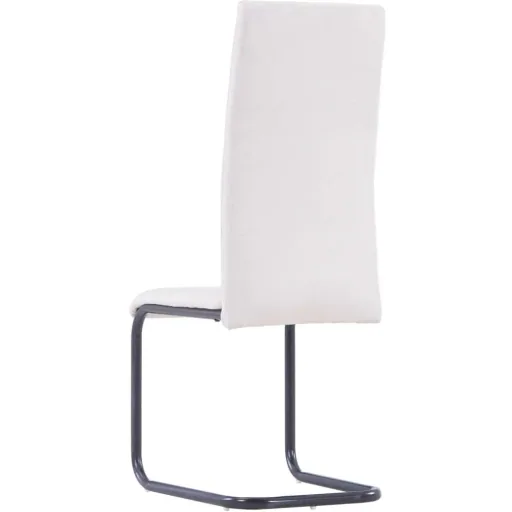 Esszimmerstühle 2tlg. Stoff creme