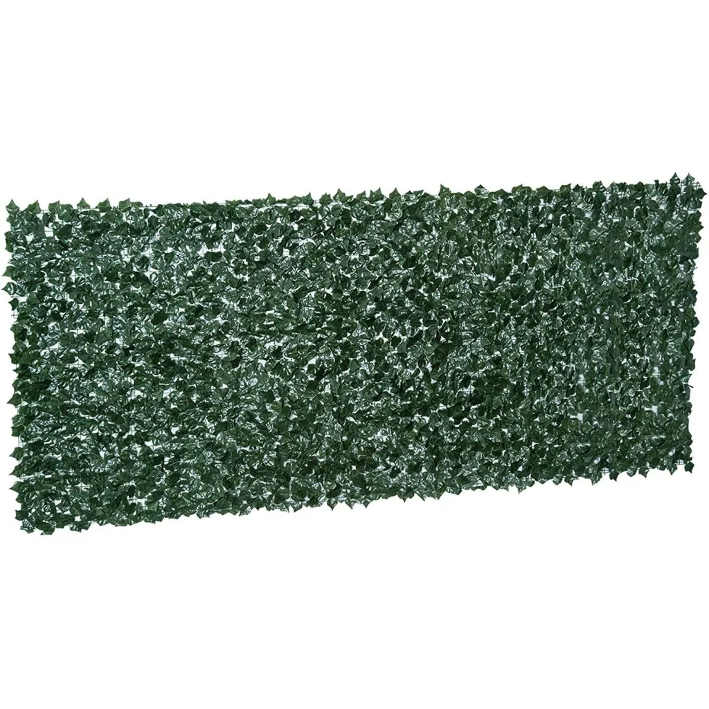 Sichtschutz Künstliche Hecke Wanddekoration 1.5x3 Dunkelgrün