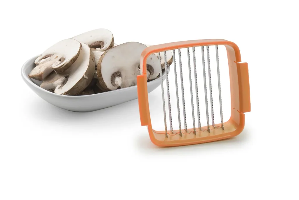 5 in 1 Gemüseschneider „Nicer Dicer Quick“, Handgerät, Schwarz/ Orange, 5-teilig