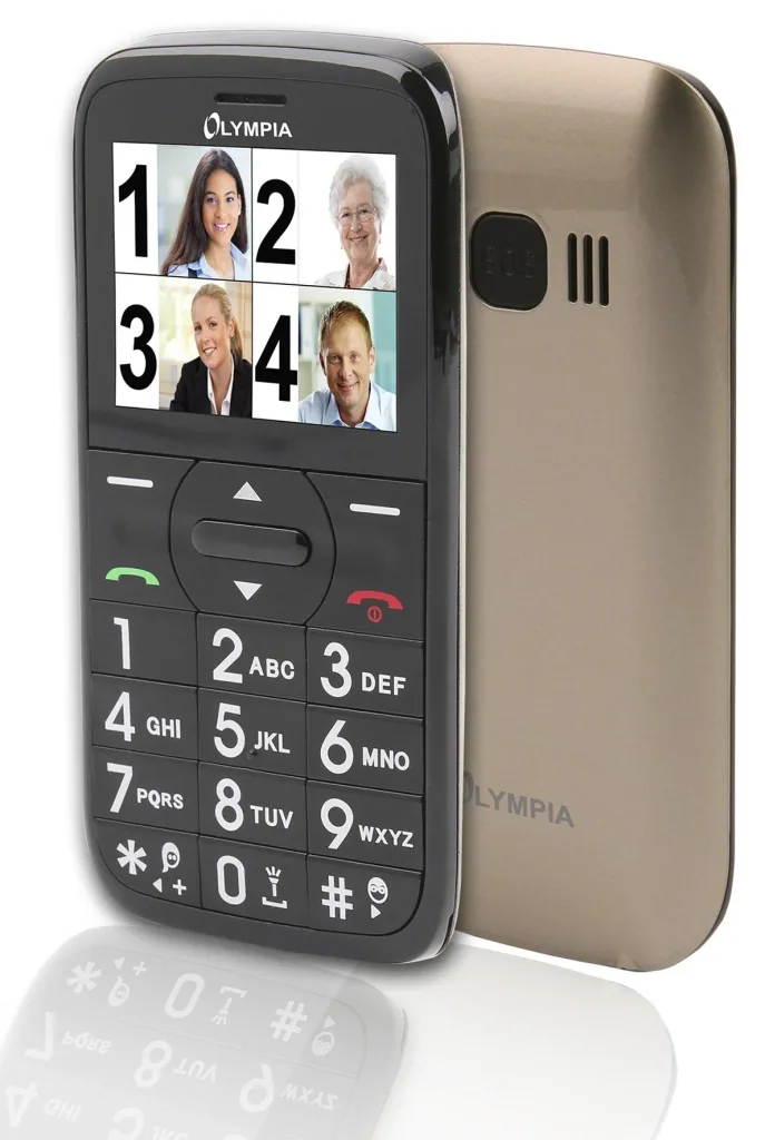Großtasten Mobiltelefon