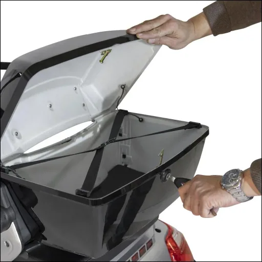 4-Rad E-Mobil Palermo 15 km/h silber