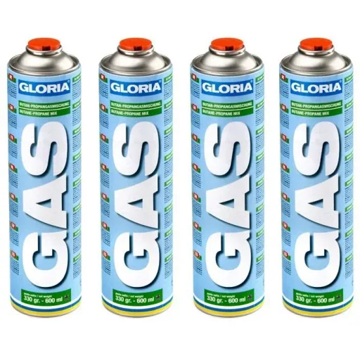 Sonderverpackung 5-fache Gasflaschen mit Gewindeanschluss