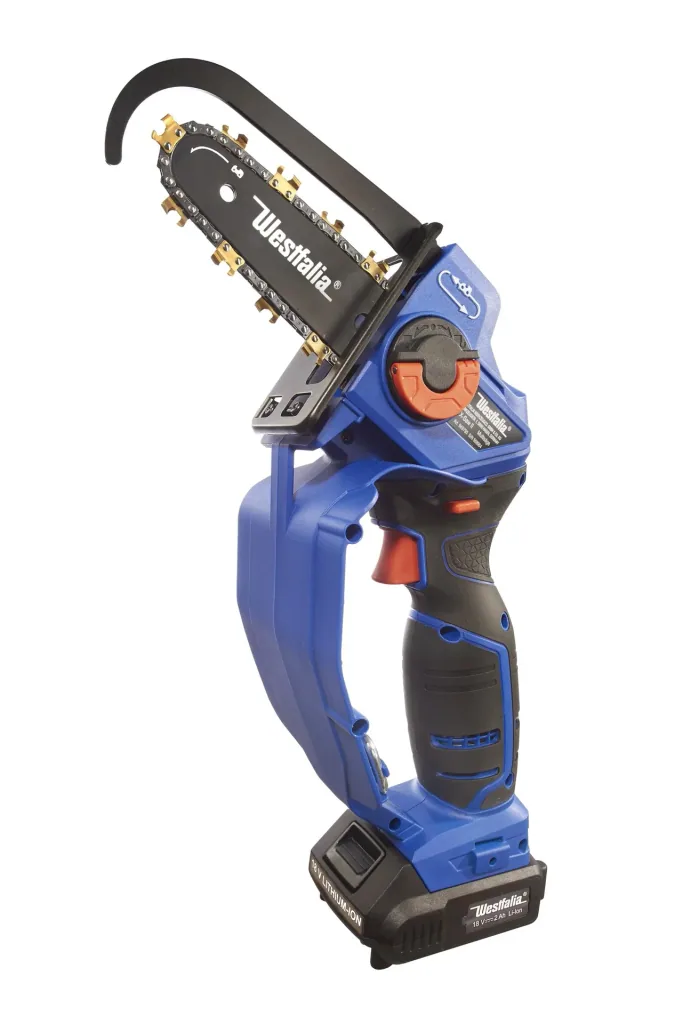 X-SAW mit Verlängerung, 2 Ah Akku und Schnellladegerät