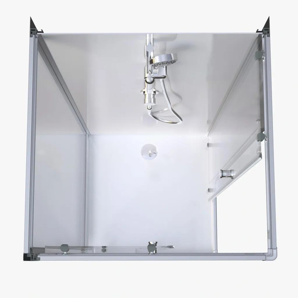 Komplettdusche "White Dream" 80 x 80 x 200 cm