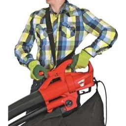 Elektrischer Laubbläser ELS2614 2E - Inklusive 1 Fangsack + extra Fangsack - 2600W - 140-270 km/h