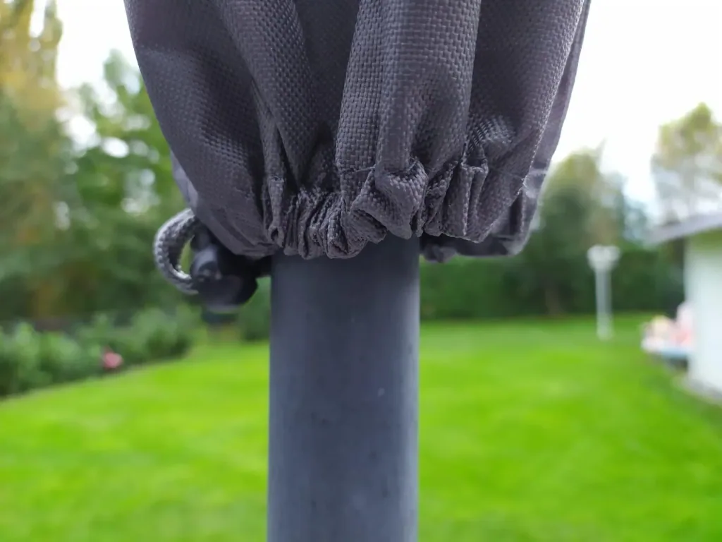 Komfort-Schutzhülle für Sonnenschirme, für Ø 200-400 cm, Anthrazit