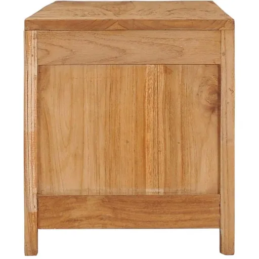 TV-Schrank 100x30x35 cm massiv Teak