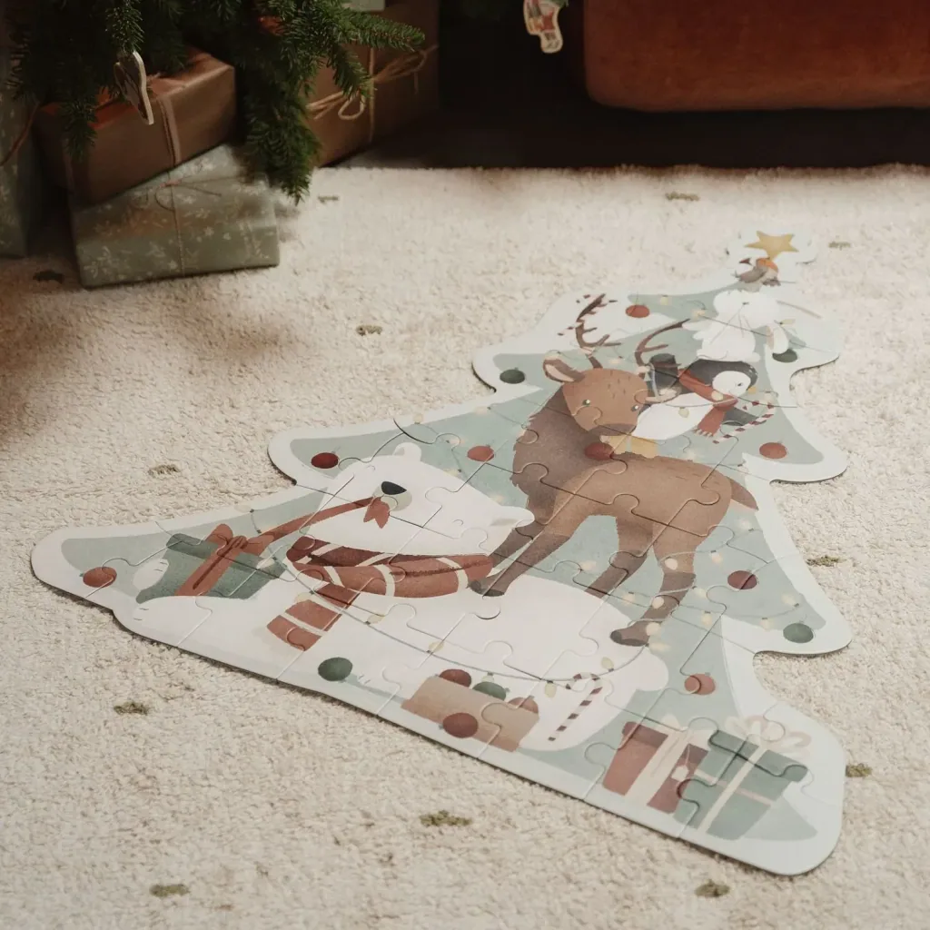 Little Dutch Weihnachtspuzzle XL
