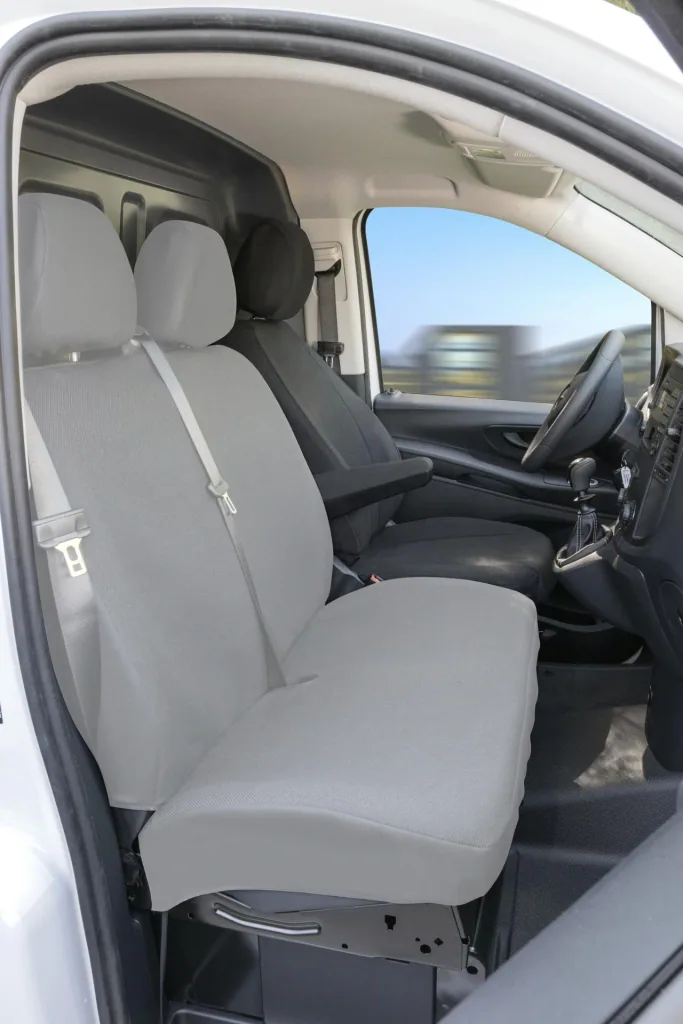 Passform Sitzbezüge - Kunstleder für Mercedes Sprinter und VW LT ab BJ 01/1996 bis 04/2006
