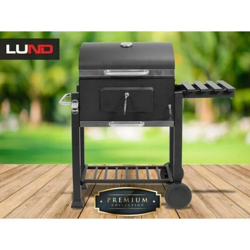 NL Holzkohlegrill - BBQ Grill Deluxe - 57 x 37 cm