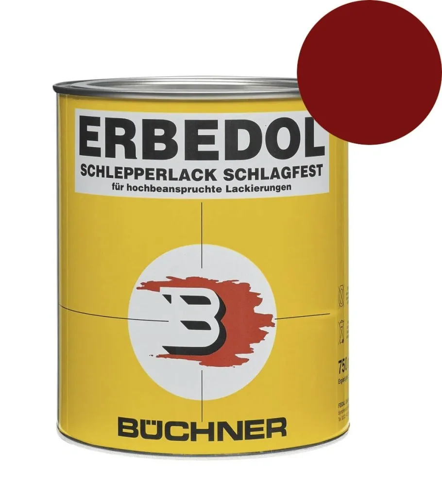 Schlepper- und Landmaschinenlack Strautmann rot SL3257, bis 1994