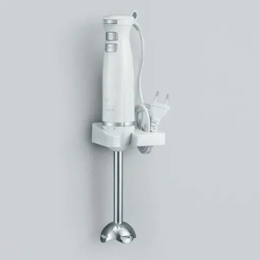 Stabmixer-Set - Weiß - 600 Watt - Edelstahl