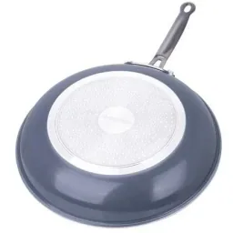 Keramik-Bratpfanne 3er-Set - 20, 24 und 28 cm - Grau