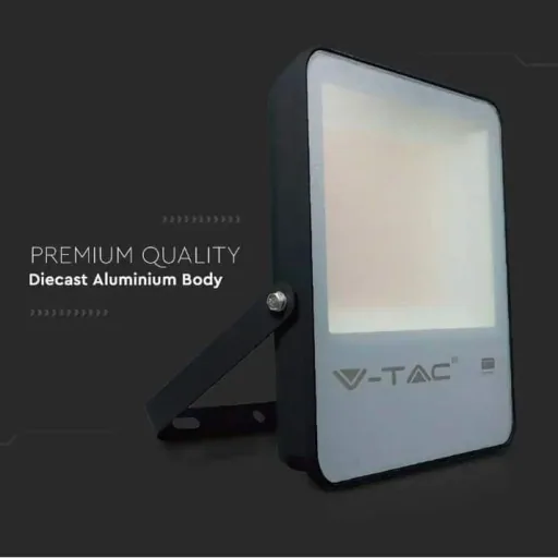 VT-32 LED-Flutlicht - 30 W - 4100 Lm - 4000K - schwarz - Extra effizient