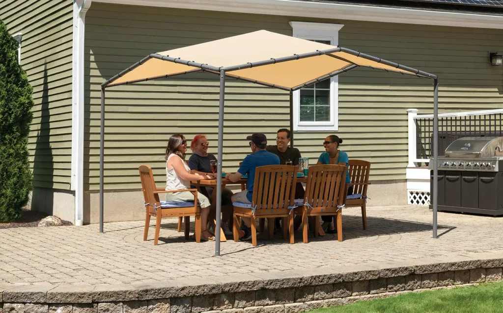 Pavillon Canopy Pacifica 317x317x271 cm Beige