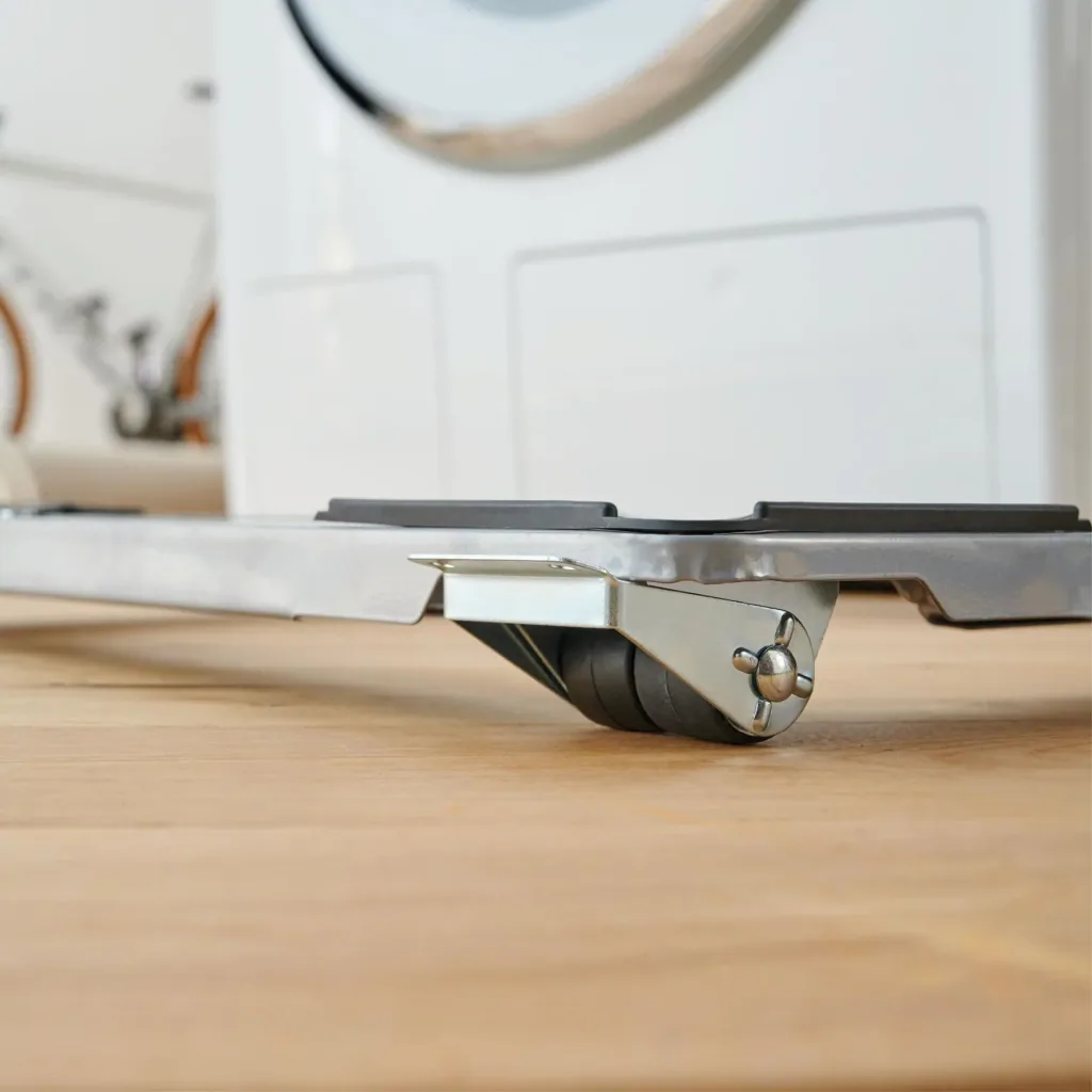 Transporthilfe MM 1195, 46-66 x 5 cm, ausziehbar, 4 Bockrollen Ø 30 mm, 2 Feststeller, Tragkraft 220 kg