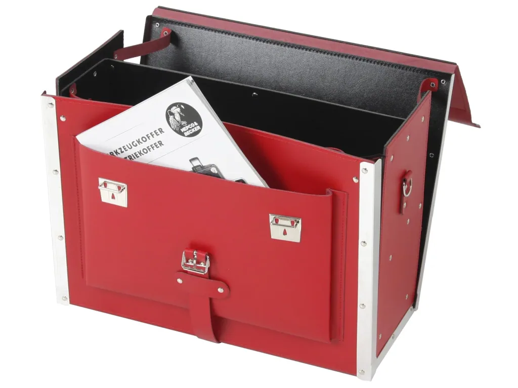 Elektro-Meistertasche FAVORIT 7123 Rot, 29 Liter