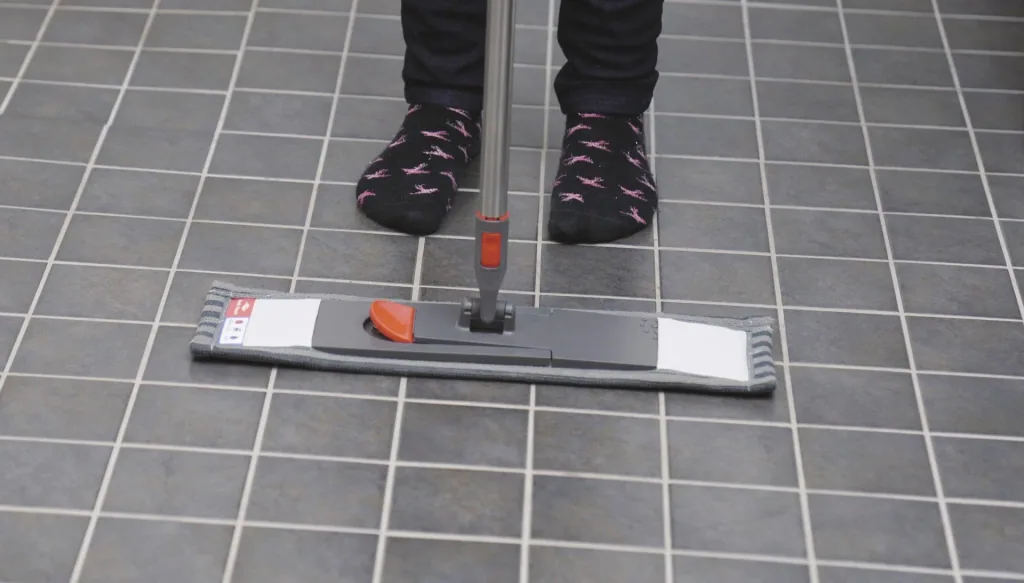 Mikrofaser-Ersatzbezug, grob für Bodenwischer mit Teleskopstiel
