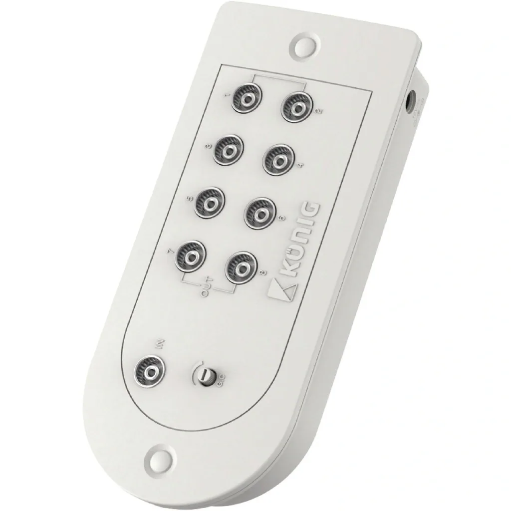 Kabel-TV Verstärker 15 dB 8 Ausgänge