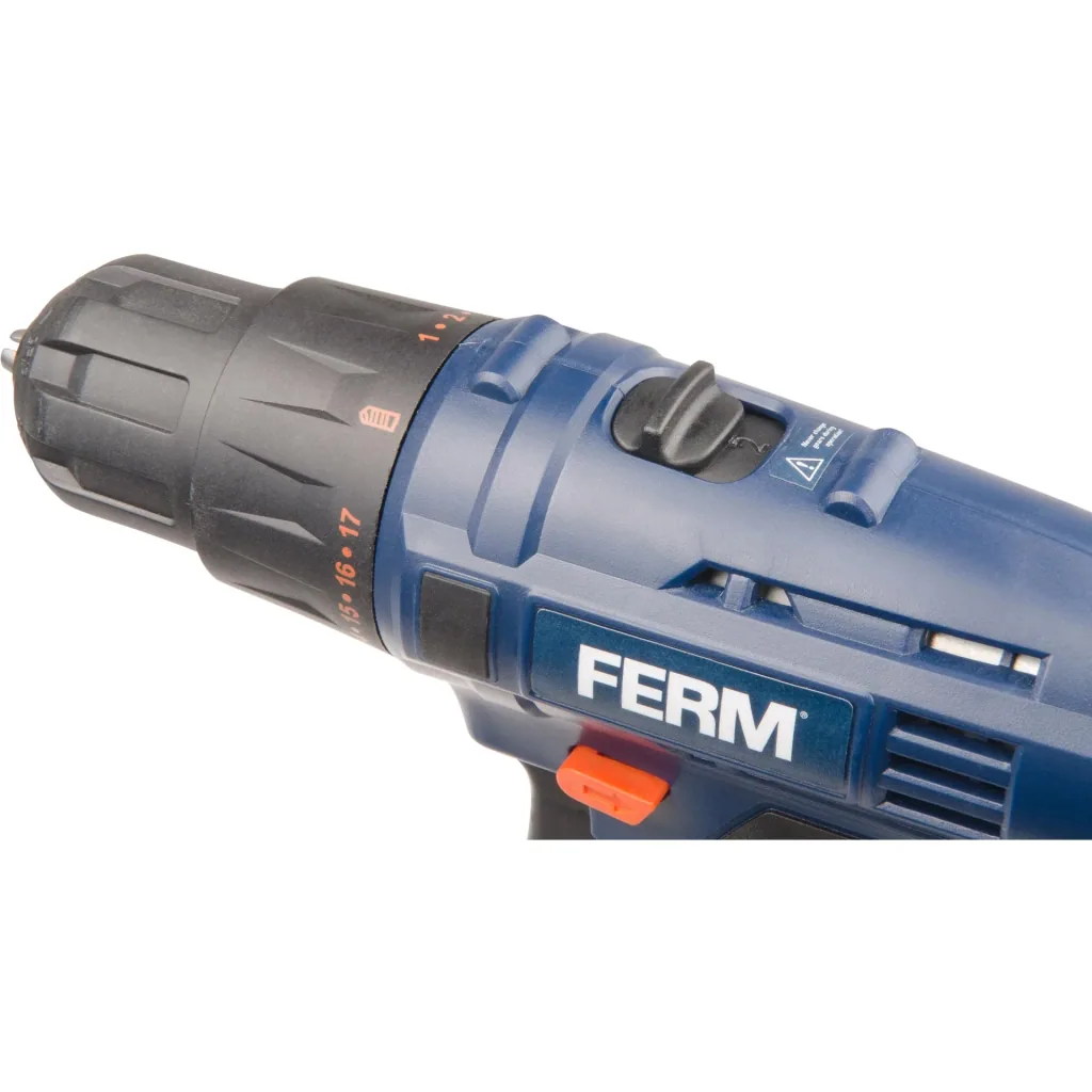 CDM1119 Li-Ion Akku-Bohrmaschine - 12V/1.5Ah - LED-Arbeitsleuchte - Inkl. Schellladegerät und 2 Batterien - Zwei doppels