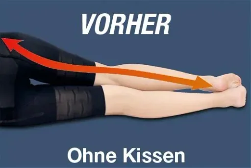 Bein- und Nackenkissen