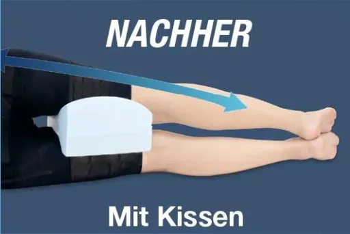 Bein- und Nackenkissen